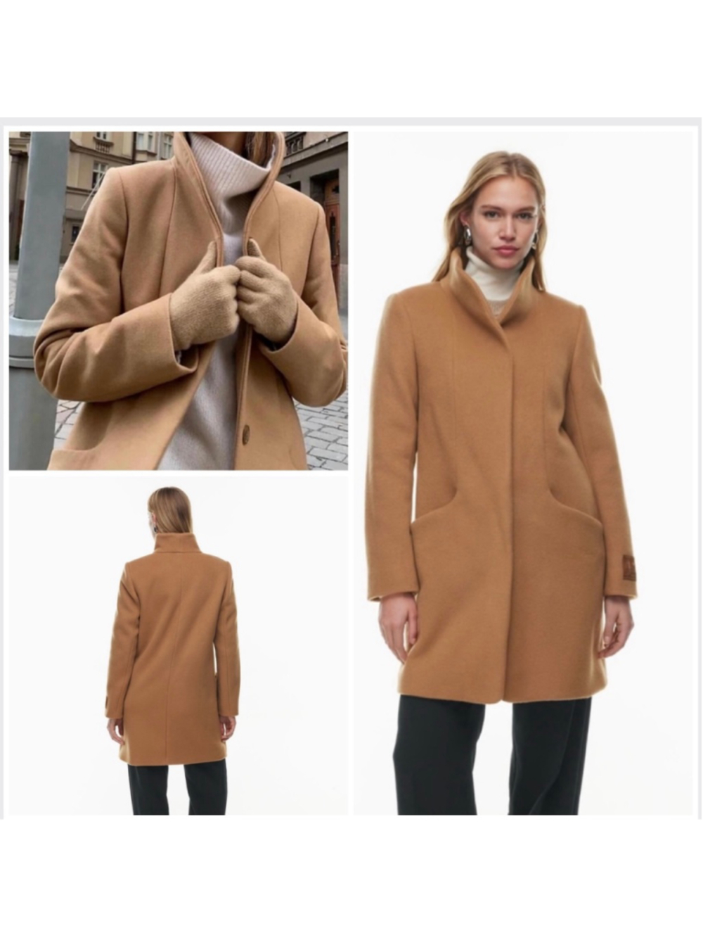Wilfred The Cocoon Coat XXS Camel